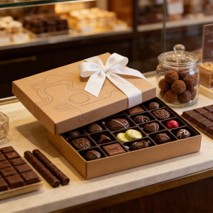 Caja de Regalo con Forma de Libro y Logotipo Personalizado, Nuevo Diseño de Empaque de Cartón para Chocolate, Dulces, <span class=keywords><strong>Sushi</strong></span>, Papas Fritas, Alimentos para Bebés, con Recubrimiento UV - Product Image 1