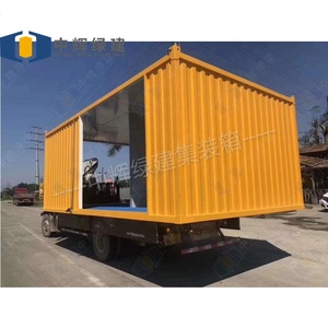 CGCH case prefabbricate di lusso da 20 piedi con cucina, bagno casa container nera con uso in <span class=keywords><strong>hotel</strong></span> con una camera da letto - Product Image 5