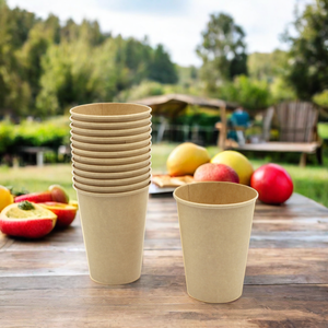 Tazas de papel de café de una sola pared desechables ecológicas personalizadas para su taza diaria de <span class=keywords><strong>Joe</strong></span> - Product Image 2