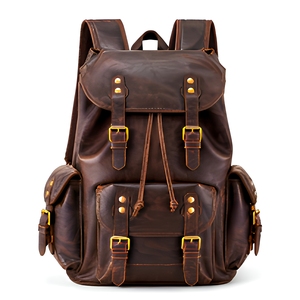 Handmade Full Grain Leather 15 Inch Durable Messenger <b>Bag</b> Crossbody Shoulder <b>Laptop</b> Satchel Office Works Travel Unisex <b>Bag</b> - Product Image 2