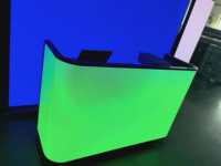 P1.25 P1.53 P1.86 P2 P2.5 Stand Réception Bureau Portable LED Table Mur Affichage Dj Booth Écran LED