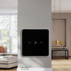 <span class=keywords><strong>T2</strong></span> Tuya ZigBee 1 Gang pour Smart Home Wall Switch Wholesale Touch Glass Panel avec courant neutre max 10A et tension max 250V - Product Image 3