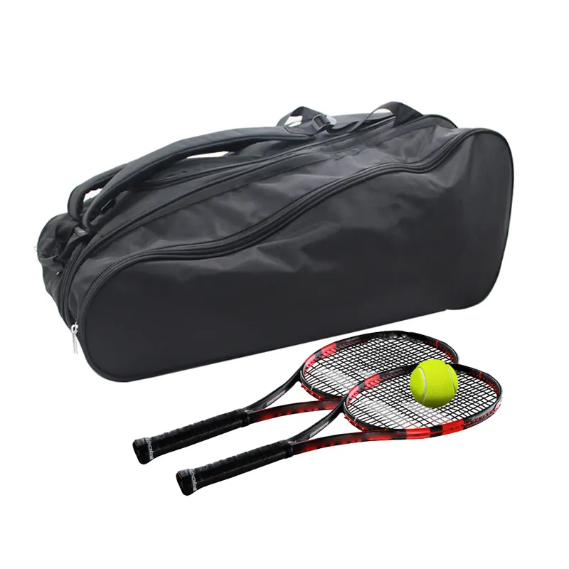 Unisex Sporting Large Portable Shoe Pocket Beach Tennis Racket Backpack Badminton Bag