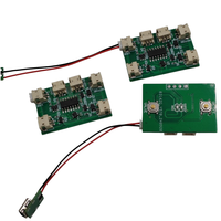 Carte PCB pour système d'appel de serveur, fabrication PCBA personnalisée, carte PCB pour balance électronique USB C, assemblage de carte PCB pour direction assistée