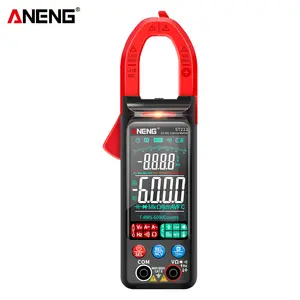 ANENG ST212 Digital Clamp Meter 6000 Counts DC/AC Current 400A Amp Multimeter Large Color Screen Voltage Tester Car Hz NCV Ohm