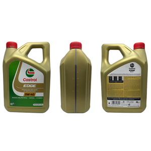 รับประกันคุณภาพ น้ำมันเครื่องสังเคราะห์แท้ CF/SN <span class=keywords><strong>5W40</strong></span> C3 รุ่นยุโรป 4 ลิตร 15F7D6 4008177188589 สำหรับ <span class=keywords><strong>Castrol</strong></span> EDGE - Product Image 4