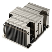COOLSERVER CS-7529-2UA21-P LGA7529 2UA21 Dissipateur thermique pour serveur, refroidisseur de processeur, cuivre, aluminium, refroidissement profond, boîtier d'ordinateur, TDP 450W, ventilateur 4 broches