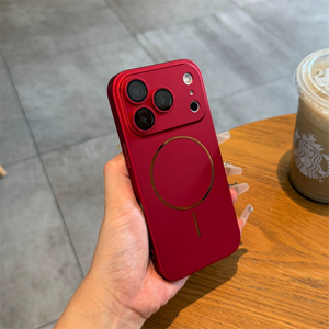 เคสแม่เหล็ก DIY ปรับแต่งได้สำหรับ iPhone 18 17 Pro Max บางเฉียบ สัมผัสเหมือนผิว  สีใหม่ พร้อมตัวป้องกันเลนส์ในตัว ป้องกันการกระแทก - Product Image 6