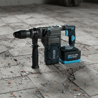 Marteau perforateur électrique industriel 20v 28mm avec batterie Li-Ion et moteur sans balais