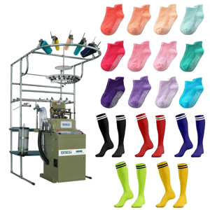 TONGDA TD-6F-PE Machine à tricoter automatique informatisée pour chaussettes en éponge - Product Image 1