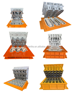 Moule à blocs de béton <span class=keywords><strong>Lego</strong></span> pour la fabrication de blocs de mur à rétention de couleur, moule à blocs de béton emboîtables, moule à blocs de béton ajourés - Product Image 3