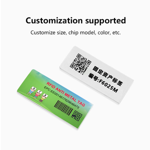 Personalizzato Impinj M750 chip RFID flessibile Anti metaltag per la gestione degli oggetti in metallo - Product Image 4
