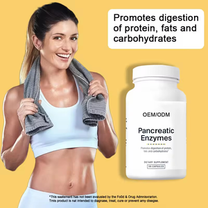 Enzimi Pancreatici OEM 1000mg, Integratore per la Digestione, Proteasi Amilasi Lipasi, Capsule di Enzimi Digestivi - Product Image 2