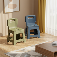 Chaise pliable moderne en plastique durable, réglable, écologique, avec dossier ergonomique, forte capacité de charge, légère, pour chambre à coucher