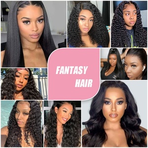 Extensions de cheveux humains FH en gros, longues et lisses, 100 % cheveux indiens bruts non traités, cuticules alignées, en lots - Product Image 5
