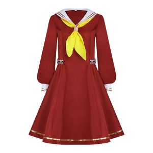 Lotus Sky Girls Academy Winteruniform Langarm JK Matrosenkleid Cosplay Kostüm - Product Image 5