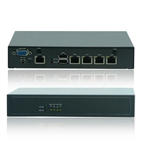 Mini PC sans ventilateur Celeron J4125, canal unique DDR4, USB2.0, Mini PCIE, 12V, SATA, MSATA, WIN, Linux, pare-feu