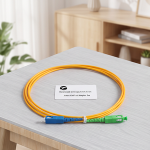 Cable de Fibra Óptica Simplex SC UPC a SC APC de 3.0 mm G657A1, Conector de Red Óptica para Interiores - Product Image 4