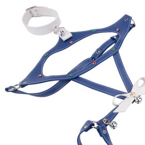 ชุดเครื่องรัดร่างกายสำหรับคู่รักที่ชื่นชอบการเล่นบทบาททาส  ชุดชั้นในหนังสำหรับการเล่น SM  ชุดรัดร่างกายสำหรับคู่รัก BDSM สำหรับผู้หญิง - Product Image 4