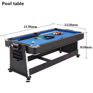 <strong>Factory</strong> Wholesale <strong>Modern</strong> Ping-pong Games <strong>Tables</strong> Snooker &amp; Billard Luxury <strong>Table</strong> Office Games Multi-game <strong>Pool</strong> <strong>Table</strong> for Sports - Product Image 4