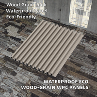 Mur WPC rainuré effet bois, 168*24mm, étanche, ignifuge et écologique, idéal pour appartements modernes – Vente en gros directe usine Chine