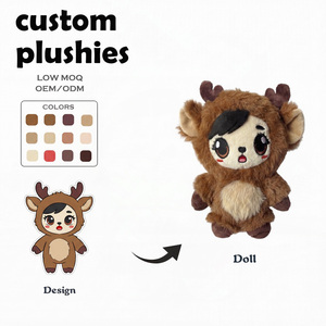 Muñecos de Peluche Personalizados de Alta Calidad, Llavero Redondo Suave, Mascota, Marioneta Pequeña, Oso de Peluche, Fabricante de Peluches Personalizados - Product Image 3