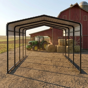 Stahlcontainer-Unterstand & Garagen-Carports mit 30-Minuten-Montage, Schraubmontage-Design, Kein Schweißen, Kein Kran, Spart Arbeitskosten - Product Image 1