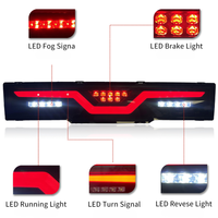 Nouveau feu arrière LED rouge modifié YX pour pare-chocs GR86 / BRZ 2021-2023, feu de jour (DRL), frein, marche arrière, antibrouillard