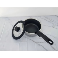 Ensemble de 5 ustensiles de cuisine classiques modernisés en acier inoxydable durable 3 plis, antiadhésifs, avec poignée détachable, compatibles lave-vaisselle et four