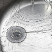 Filtre à cheveux de douche moderne, bouchon anti-obstruction, attrape-cheveux, caoutchouc TPR, couvercle de drain de sol de salle de bain, passoire d'évier de cuisine, bouchon d'égout