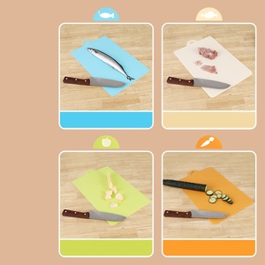 Planche à découper de cuisine-éco-respectueux de l'environnement Pe Waffle Grip Bottom Flexible Coloré Plastique Texturé Bloc à découper Grade - Product Image 4