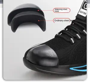 2023 sicurezza antiforatura antiscivolo leggero e traspirante scarpe antinfortunistiche da uomo con punta in acciaio/scarpe antinfortunistiche