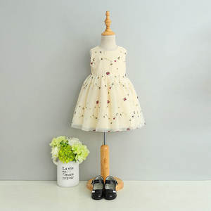 Vestido de Verano de Punto para Bebé con Patrones Populares Hechos en China - Product Image 3