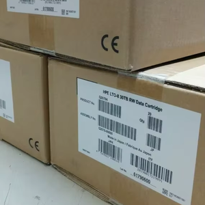 HPE LTO 8 Ultrium 30TB RW Pack de bibliothèque de bandes personnalisées avec étiquettes, 20 cartouches de données avec boîtiers Q2078AL - Product Image 1