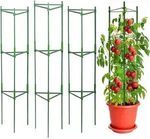 Cages Square Lowes Cage Small Kit Stake Arms Inverted Garden Accessories Portable Folding Tomato