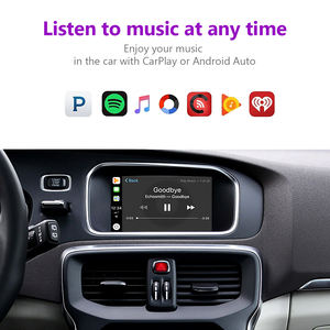 สำหรับวอลโว่ V40 2015-2019หุ่นยนต์อินเตอร์เฟสอัตโนมัติถอดรหัสไร้สาย Apple CarPlay มัลติมีเดีย AirPlay Mirror Link <span class=keywords><strong>Youtube</strong></span> - Product Image 4