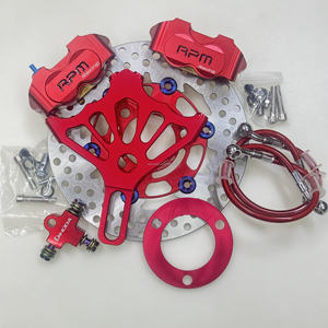 Étrier <span class=keywords><strong>de</strong></span> <span class=keywords><strong>frein</strong></span> arrière 220mm pour moto <span class=keywords><strong>RPM</strong></span> Support <span class=keywords><strong>de</strong></span> piston <span class=keywords><strong>de</strong></span> disque <span class=keywords><strong>de</strong></span> <span class=keywords><strong>frein</strong></span> pour étrier <span class=keywords><strong>de</strong></span> <span class=keywords><strong>frein</strong></span> à double régime Pièces <span class=keywords><strong>de</strong></span> moto électrique - Product Image 2