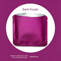 Sachet intérieur refermable à trois soudures pour thé noir, 5g, emballage portionné, petit sachet à bulles avec fermeture éclair, pour snacks et thé aux fleurs