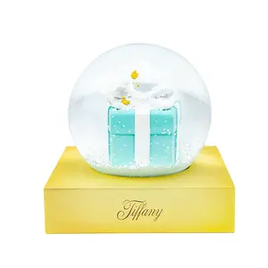 Adorno personalizado, regalo de recuerdo, resina, copo de nieve, personaje de dibujos animados, bola de nieve/globos de agua/globos de nieve personalizados