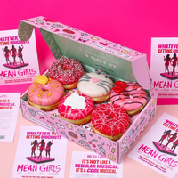 Boîtes d'emballage pour gâteaux et donuts pour pâtisserie, avec logo personnalisé, boîtes en papier pour muffins, biscuits, emballages alimentaires, bonbons, boîtes à collation, OEM