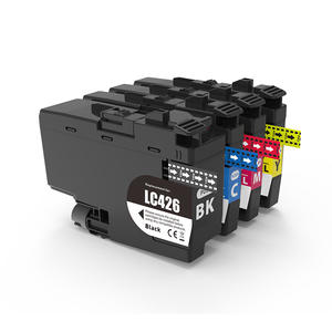 Cartouches d'encre MANTIS compatibles <span class=keywords><strong>Brother</strong></span> LC421/LC422XL/LC424/LC426/LC427 CMYK pour imprimantes DCP-J1050DW/<span class=keywords><strong>J1140DW</strong></span>/J1800DW - ISO9001 - Product Image 4