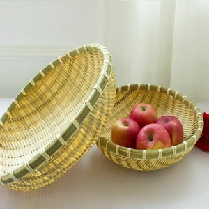 Cesto <span class=keywords><strong>Vintage</strong></span> in Bambù per Pane al Vapore, Contenitore a Forma di Cuore per Frutta, Verdura e Riso - Product Image 4