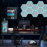 IP65 Vierseitige WLAN-Automatik-Steckdosenleiste mit 6 USB-Anschlüssen, Einziehbare Kabellose Ladestation für Küchenarbeitsplatten