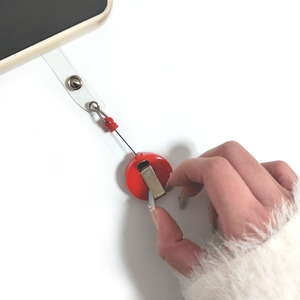 School Supplies Colorful Badge Holder Pull Reel Round YO-YO ID Card Clips for Nurse Doctor Work Student - Product Image 5