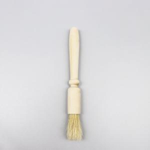 1 unidad de discos de cerdas de pelo de cerdo para molinillo de café profesional, con mango de madera y acero, para limpieza y acabado industrial/DIY ecológico - Product Image 2