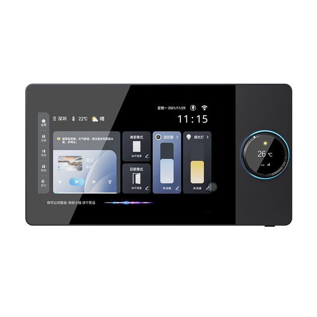 Smart Home Control Panel 8 Inch Touch Screen Panel Gateway Zigbee Control Panel For Home Touch Screen Smart Home Kits & Systems
