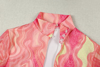 GX5509 Nouvelle Collection 2026 – Robe Mini de Soirée Tendance pour Femme, Élégante, à Manches Longues, avec Franges Irrégulières, Idéale pour les Clubs