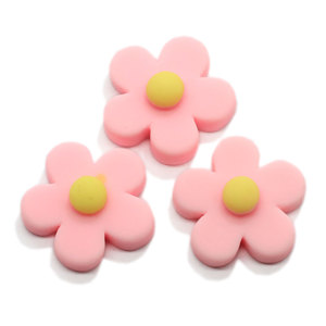 Nuovo Set Fai-da-Te di 100 Mini Fiori di <span class=keywords><strong>Margherita</strong></span> in Resina da 18MM, Pietre Piatte Decorative per Matrimoni, Artigianato e Scrapbooking - Product Image 6
