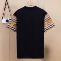 Camisa de manga corta a cuadros clásica vintage de algodón 100% de calidad original, estilo casual, marca Burberry, para hombre.