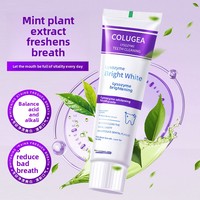 Dentifrice Biologique Efficace au Lysozyme 100g – Nettoyage en Profondeur, Élimine les Taches Jaunes, Haleine Fraîche, Dents Blanches